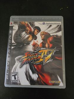 PS3 Street fighter game $15 looks new