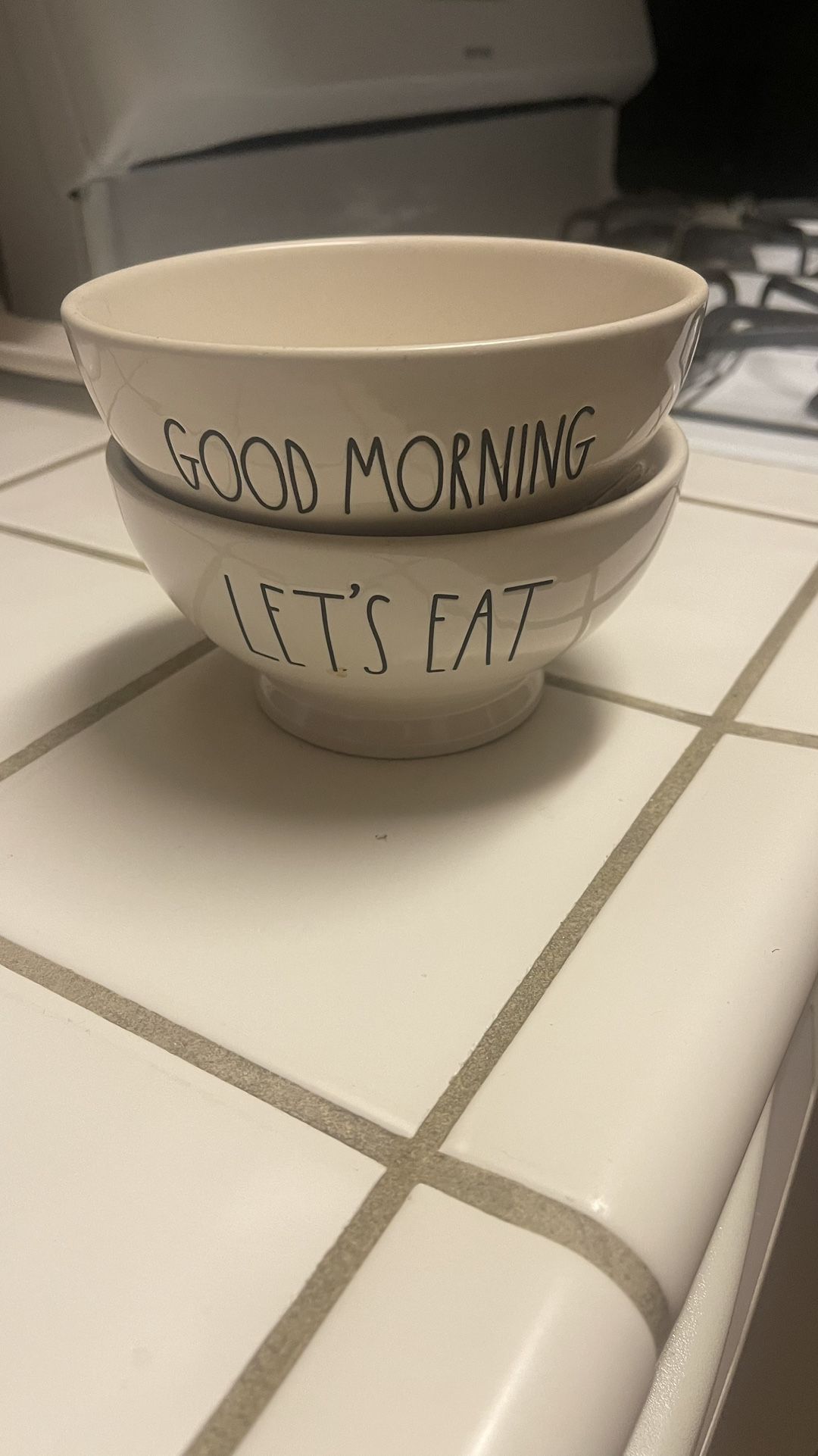 Rae Dunn Set Of 2 Bowls