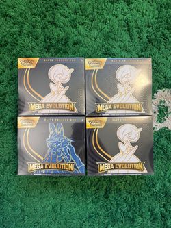 Pokemon mega Evolution Elite Trainer Boxes
