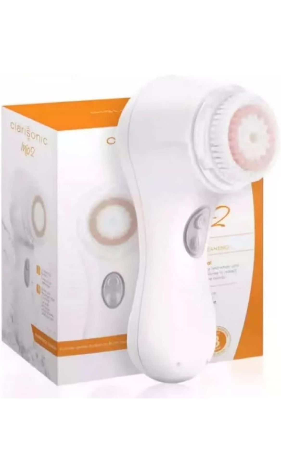 Clarisonic Mia 2 Sonic Facial Skin Cleansing Brush System | Added to Transparency Portal (White)