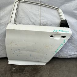 2020 Honda Accord Left Rear Door Shell 