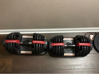 Bowflex adjustable dumbbell