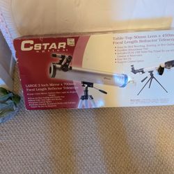 Table Top 50mm Lens X 450 Mm Telescope With Tripod