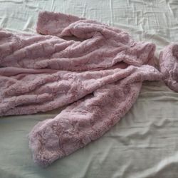 Child Coat Faux Fur With Hat