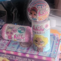Lots Of L.o.L Suprise And O.m.g Dolls 