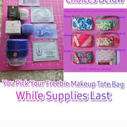 TATCHA FACE/EYE SKINCARE LOT + 5 TATCHA FREEBIES 