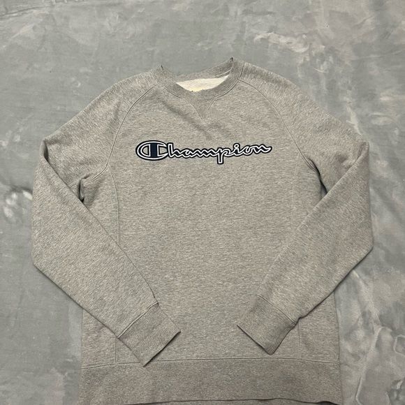 Champion Gray Crew Neck Sweater