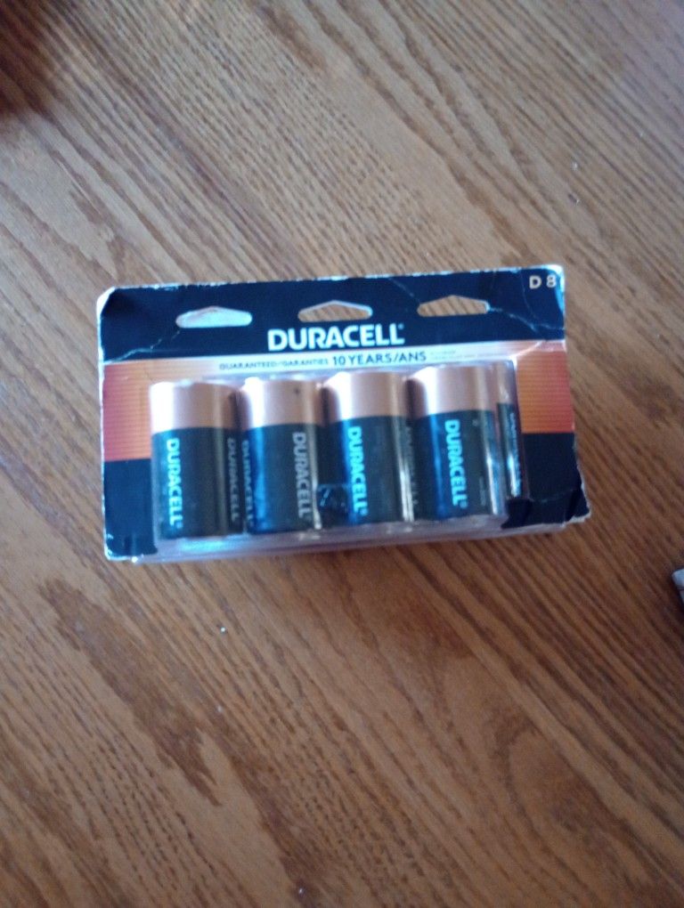 Duracell CopperTop D 8