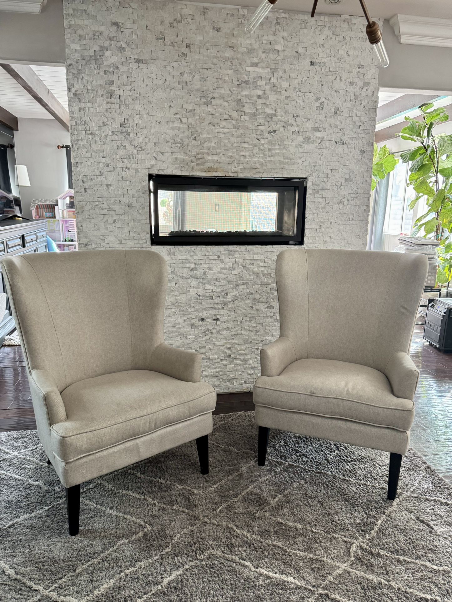 Accent Chairs High Wingback