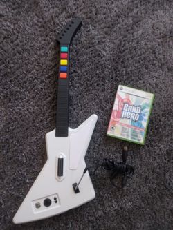 Xbox 360 Guitar Hero Set (Read Description)