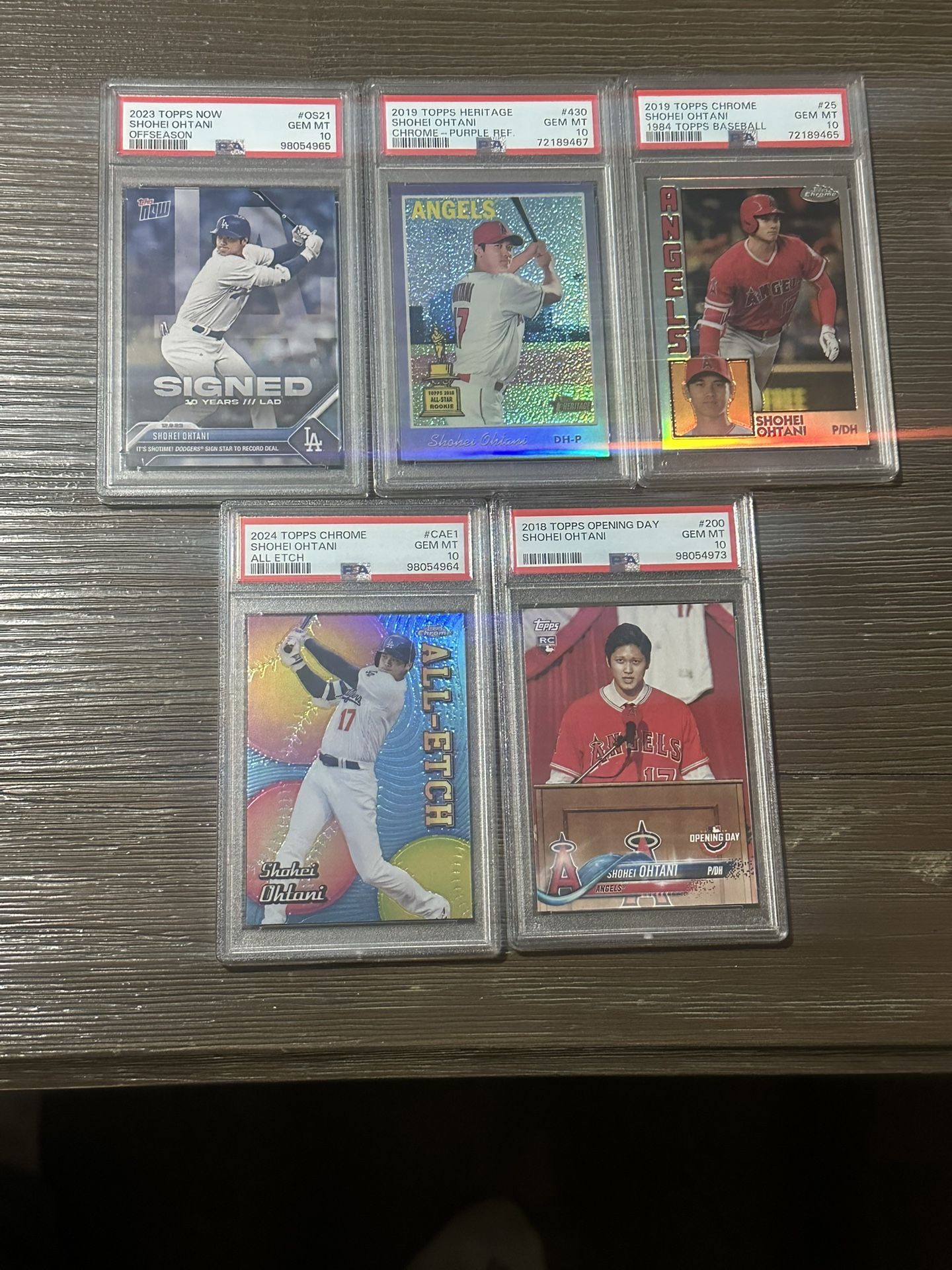 Baseball cards
