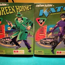 GREEN HORNET & KATO COLLECTOR FIGURES