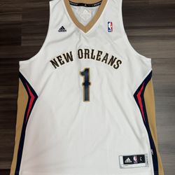 Adidas Tyreke Evans #1 New Orleans Pelicans NBA Jersey Men’s Length +2 Large 