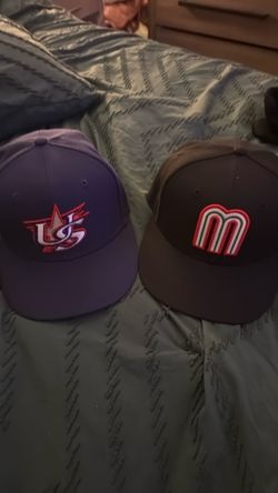 New Era Team USA and Mexico hats