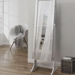 Body Mirror / Jewelry Armoire