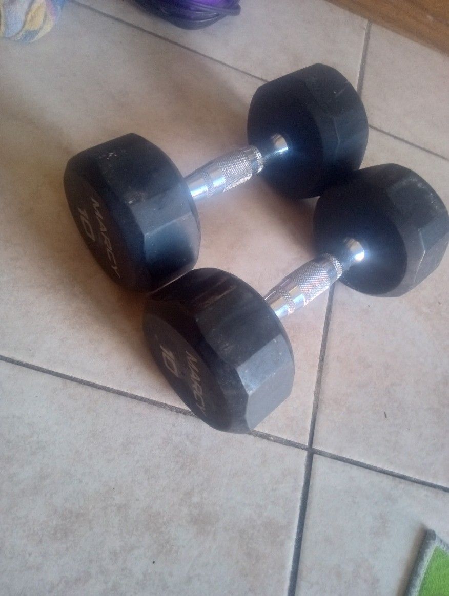 10 Pound Dumbbell Set