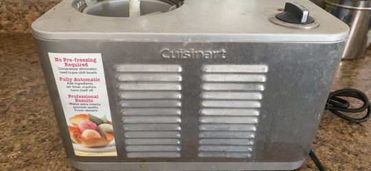 Cuisnart ice cream maker