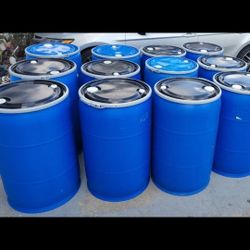 BARRELS 55GALLON OPEN LIDS AVAILABLE 