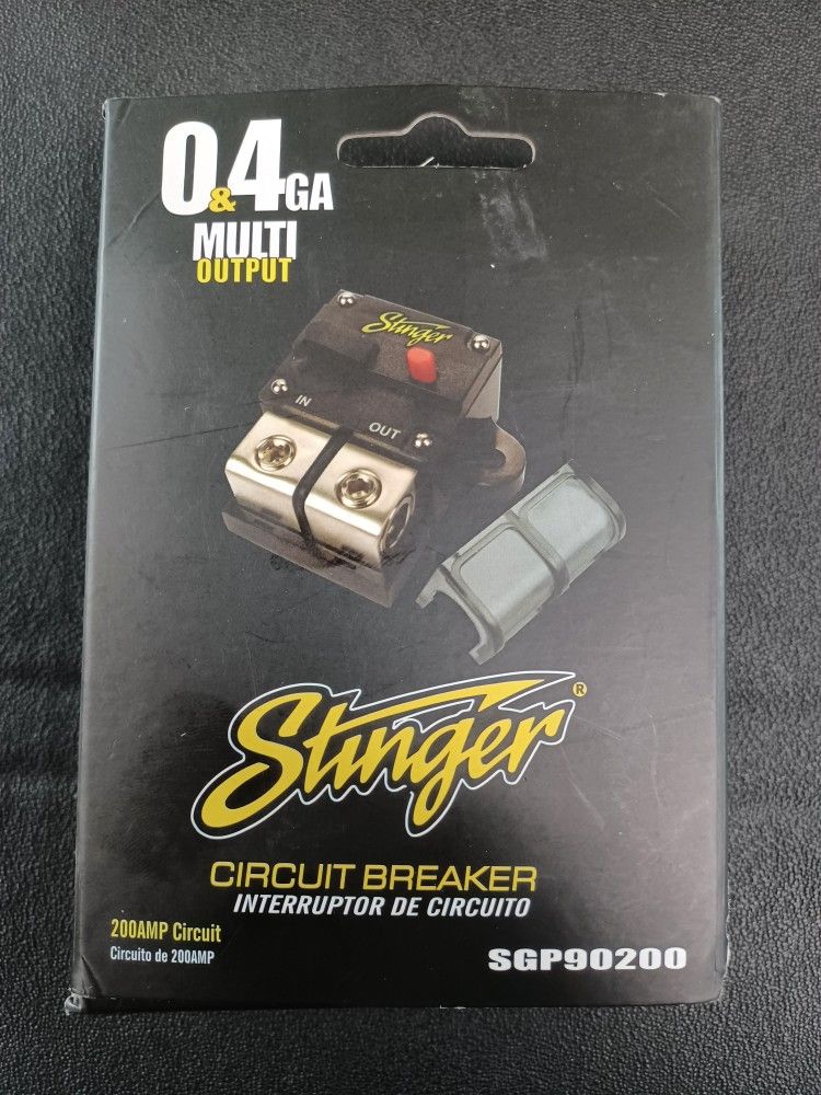 NEW! 200 Amp 12V Circuit Breaker