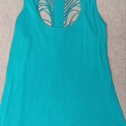 Miley Cyrus Tank Top Women's Size Xlarge Open Back TV Music Star