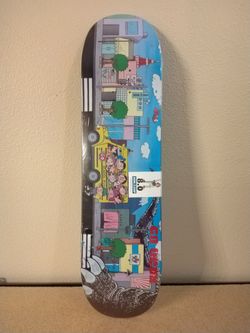 WILLY'S WORKSHOP Go UEDA Go Nuts 2 SKATEBOARD DECK NEW IN SHRINK