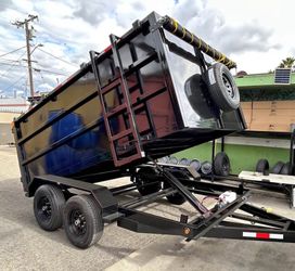 Smooth dump trailer in stock
