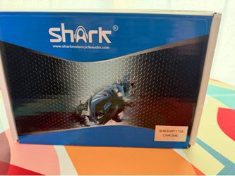 Shark Motorcycle Speakers with Amplifier