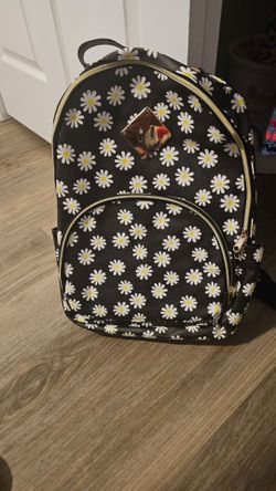 Daisy Print Mini Backpack