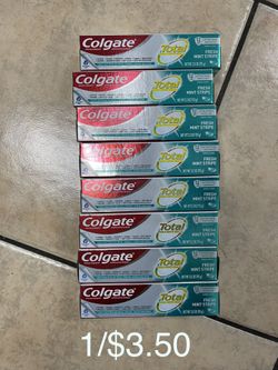 Colgate / Crest Toothpaste