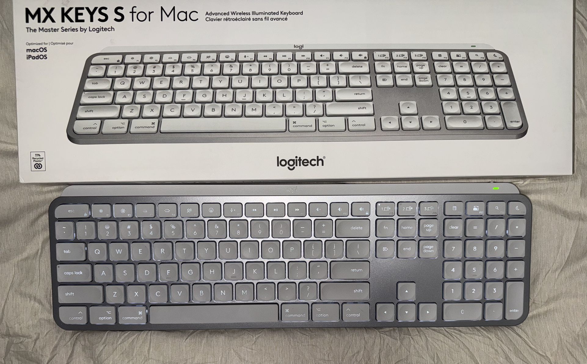 New Logitech MX Keys S For Mac Works With Windows