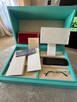 Cartier Optical glasses titanium