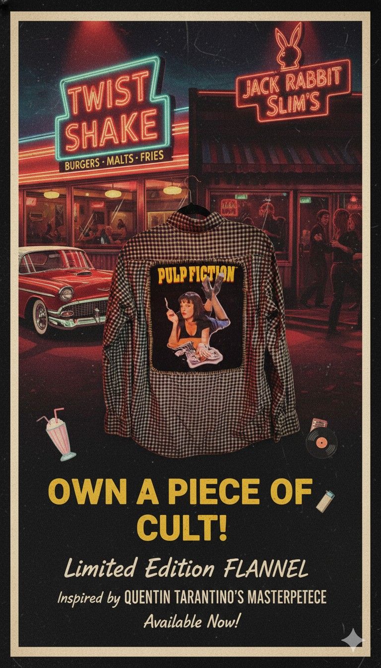 Custom PULP FICTION Flannel