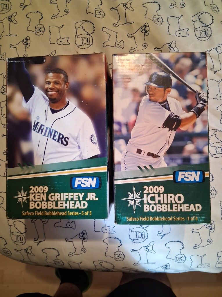 2009 Bubbleheads Ken Griffey Jr. Ichiro