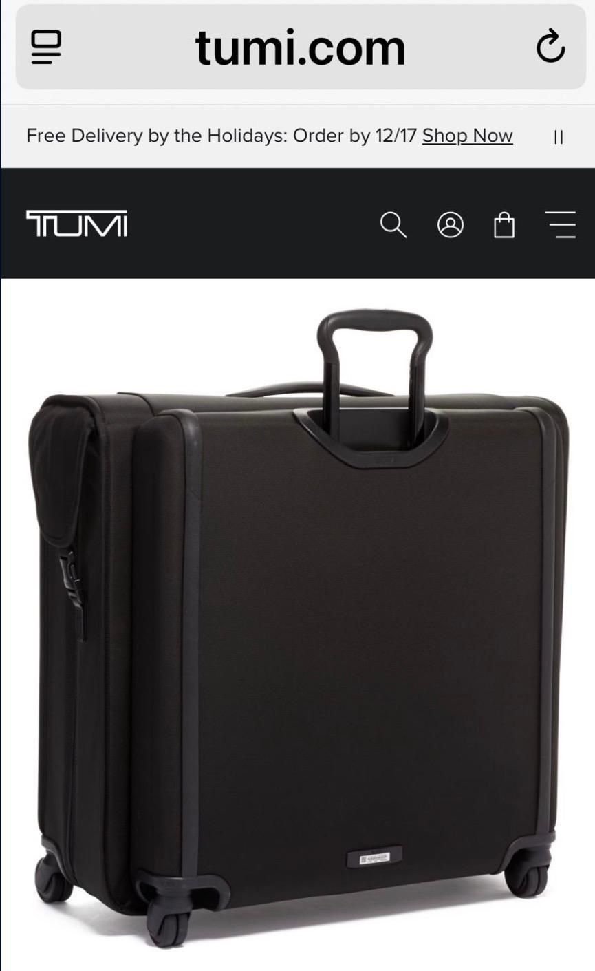 TUMI Rolling Luggage Set - Garment Bag +