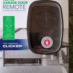 New Garage Opener