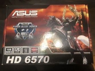 ASUS- hd 6570 1gb graphics card for desktop computer 
