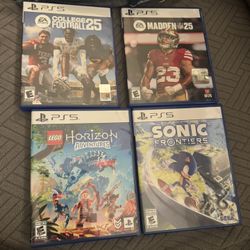 Playstation Five Games