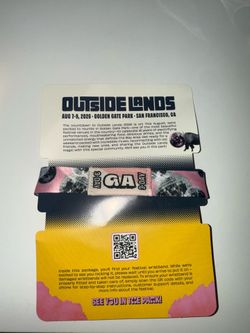 Outside Lands GA pass