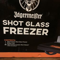 Jaegermeister Shot Glass Freezer W/36 Glasses