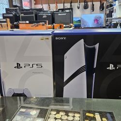 PlayStation 5 Slim Disc Ed & PlayStation 5 PRO Consoles Brand New!