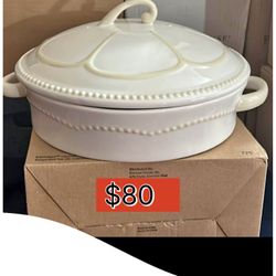 Cazuela De Cerámica Para Hornear Princess House 