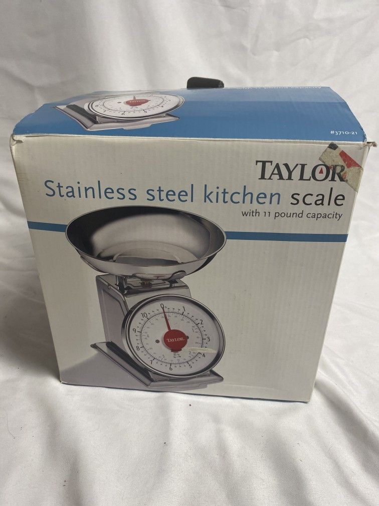 TAYLOR STAINLESS STEEL KITCHEN SCALE