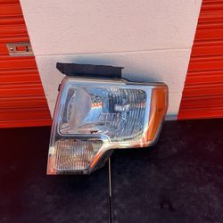 2009 2010 2011 2012 2013 2014 Ford F150 F-150 Headlight Headlamp Left Driver Side LH USED ORIGINAL OEM 