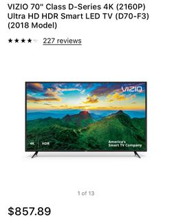 70” vizio