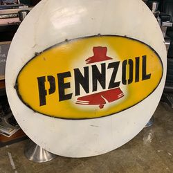 Vintage Pennzoil Sign 