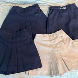 School Skirts ( Skorts) 4 Items 