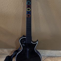 Xbox 360 Guitar Hero Wireless Gibson Les Paul Guitar - 4 Games - Bundle
