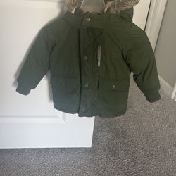 Green Old Navy Coat