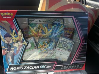 Pokémon Hop’s Zacian ex Box