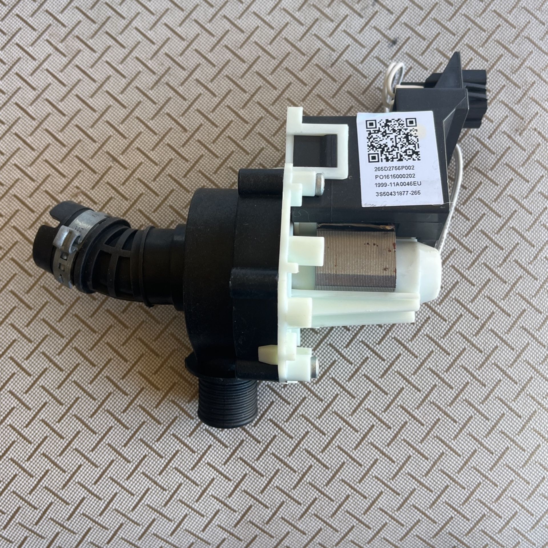 Dishwasher drain pump